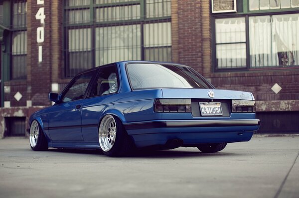 BMW low Rise bleu