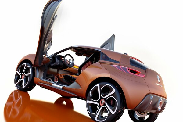 Renault captur с открытыми дремьми вверх