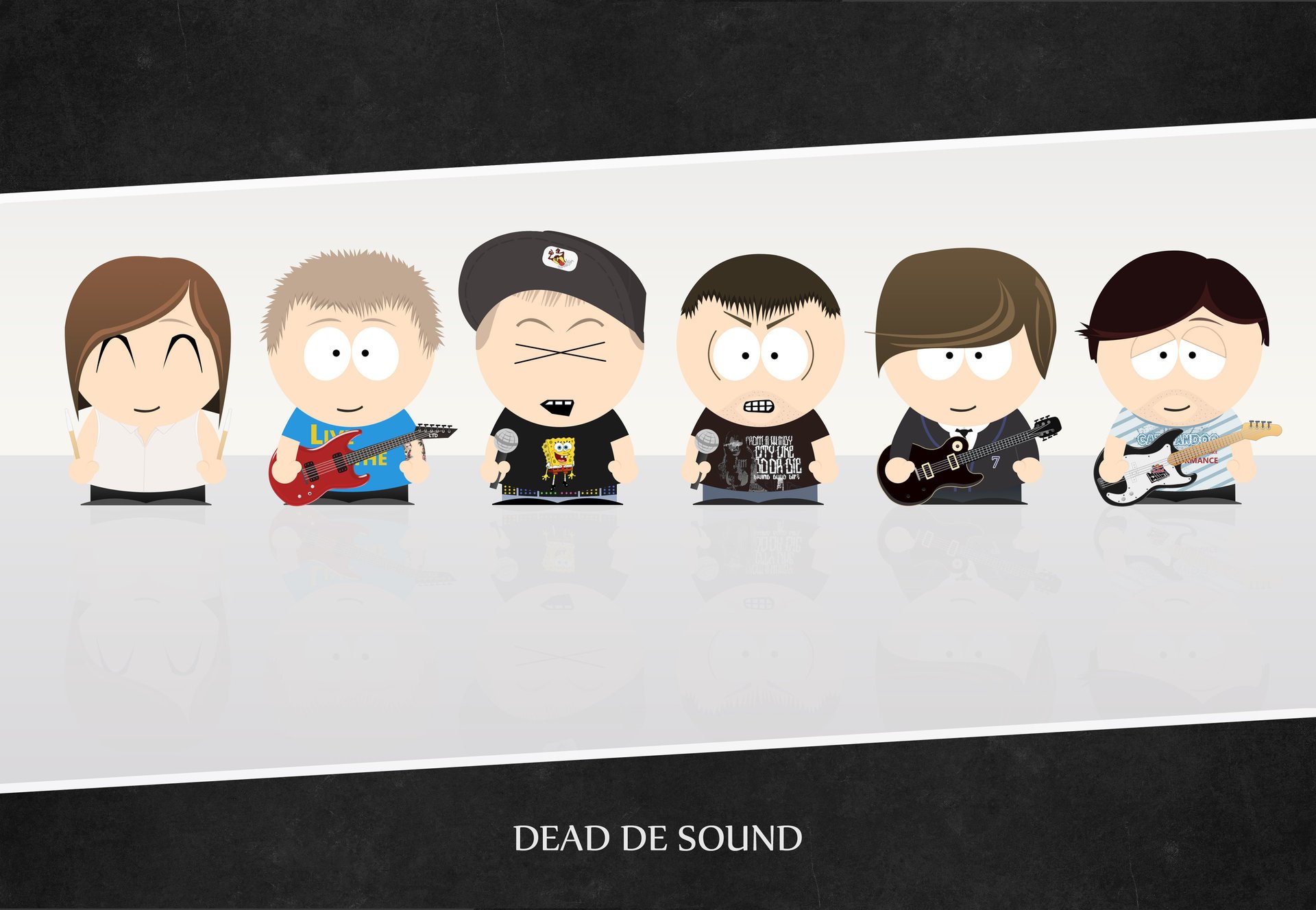 dead de sound dds metalcor south park figura bichos raros