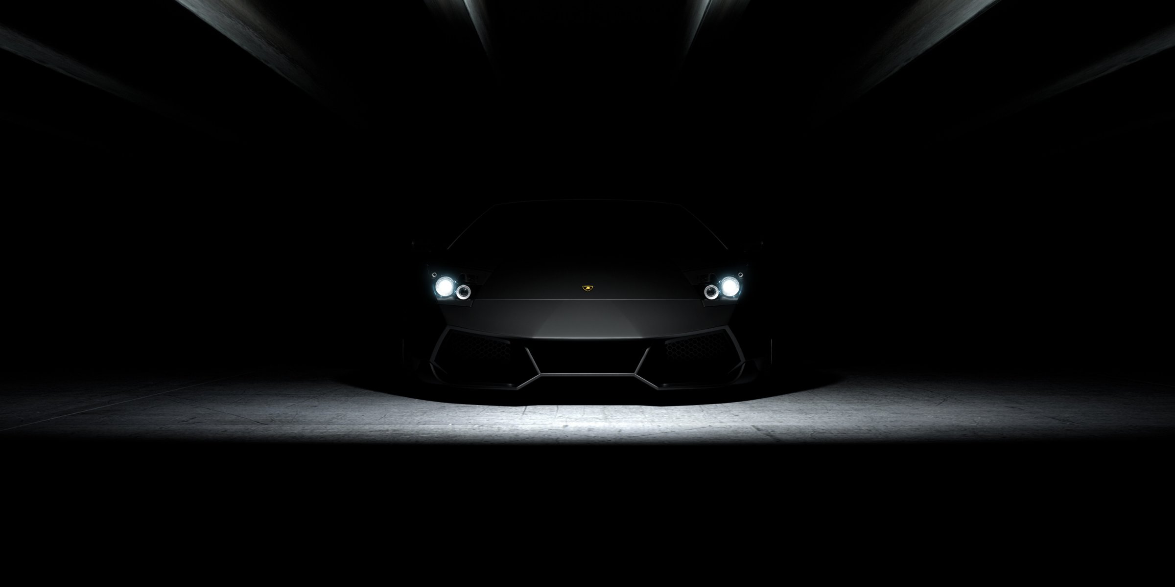 widescreen auto wallpapers światło z reflektorów lamborghini murcielago auto tapety lamborghini tapety wielkoformatowe samochód auto reflektory ciemność samochody transport motoryzacja