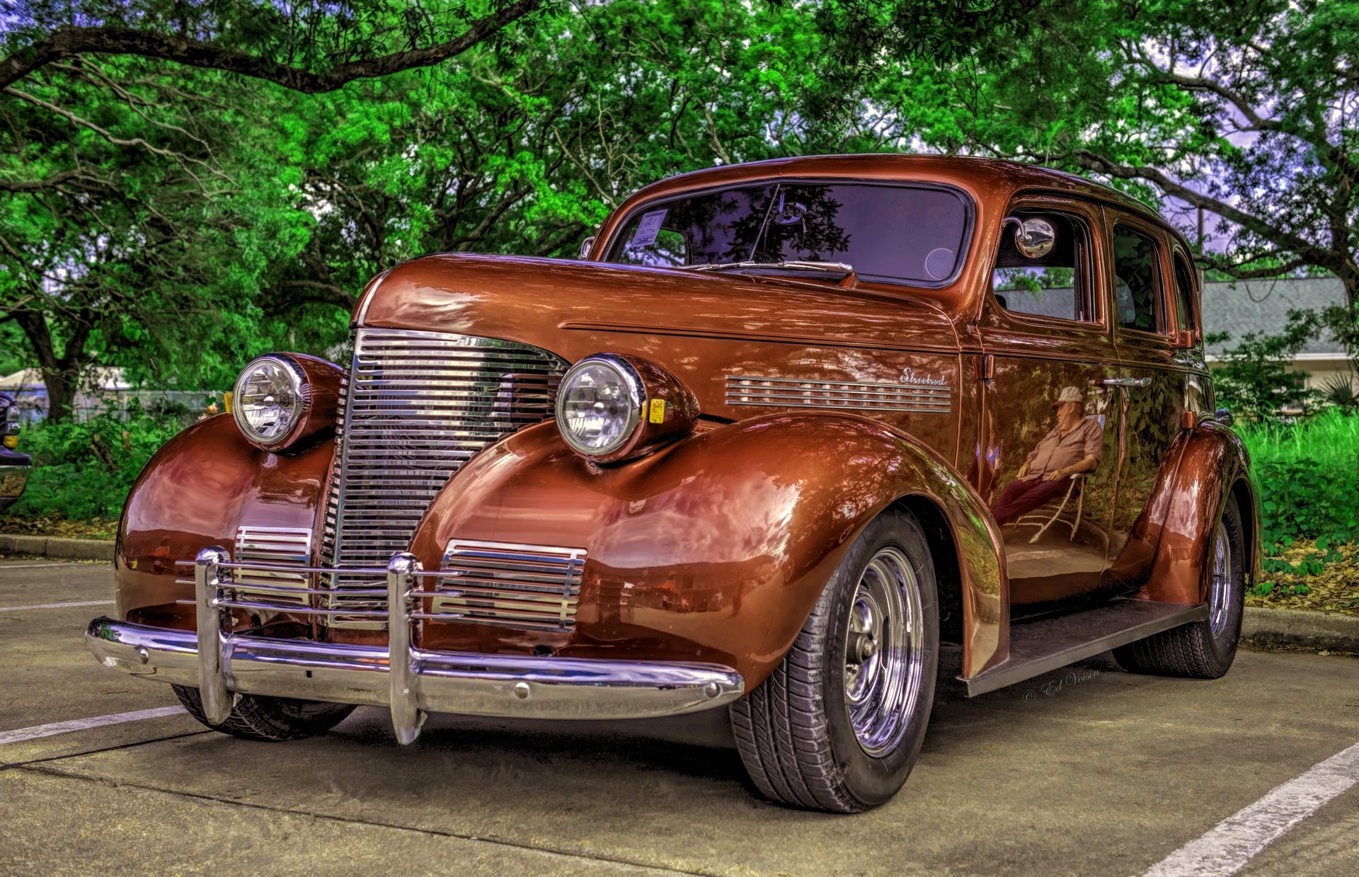 hdr circa 1930 chevy oldtimer estilo