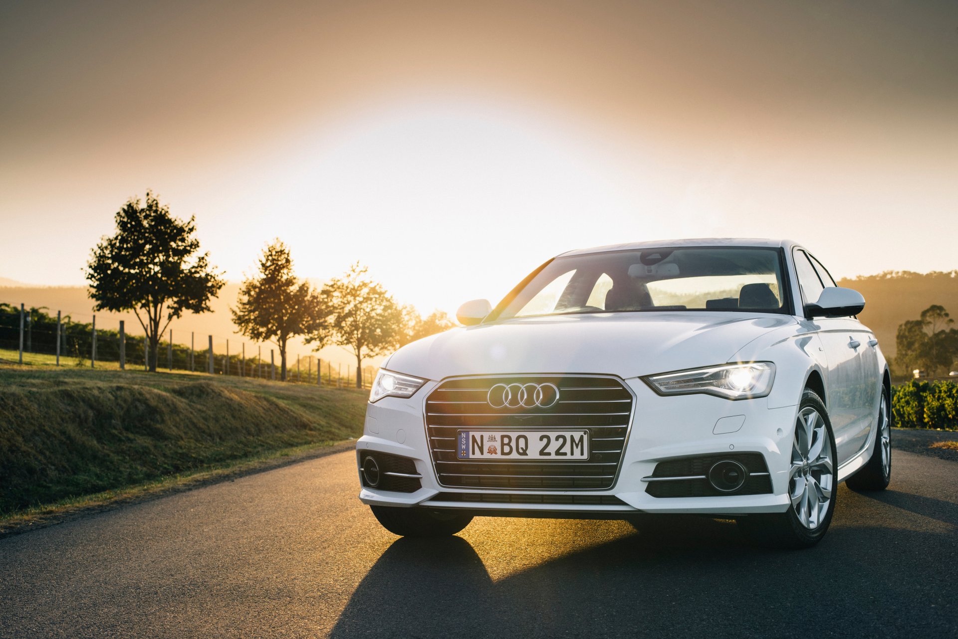 2015 audi a6 tdi quattro línea s sedán ac-spec audi quattro blanco