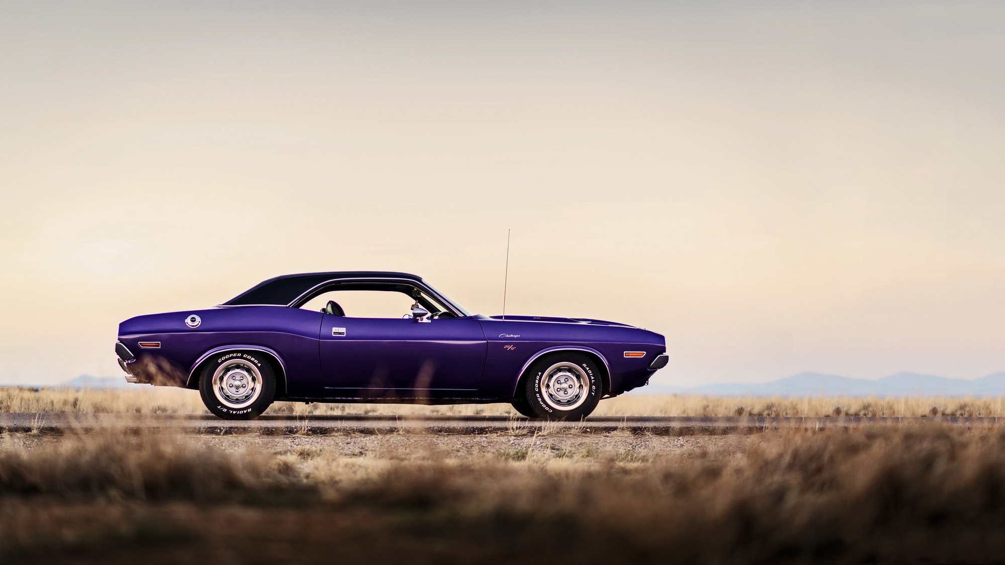 dodge challenger muscle car snack photography