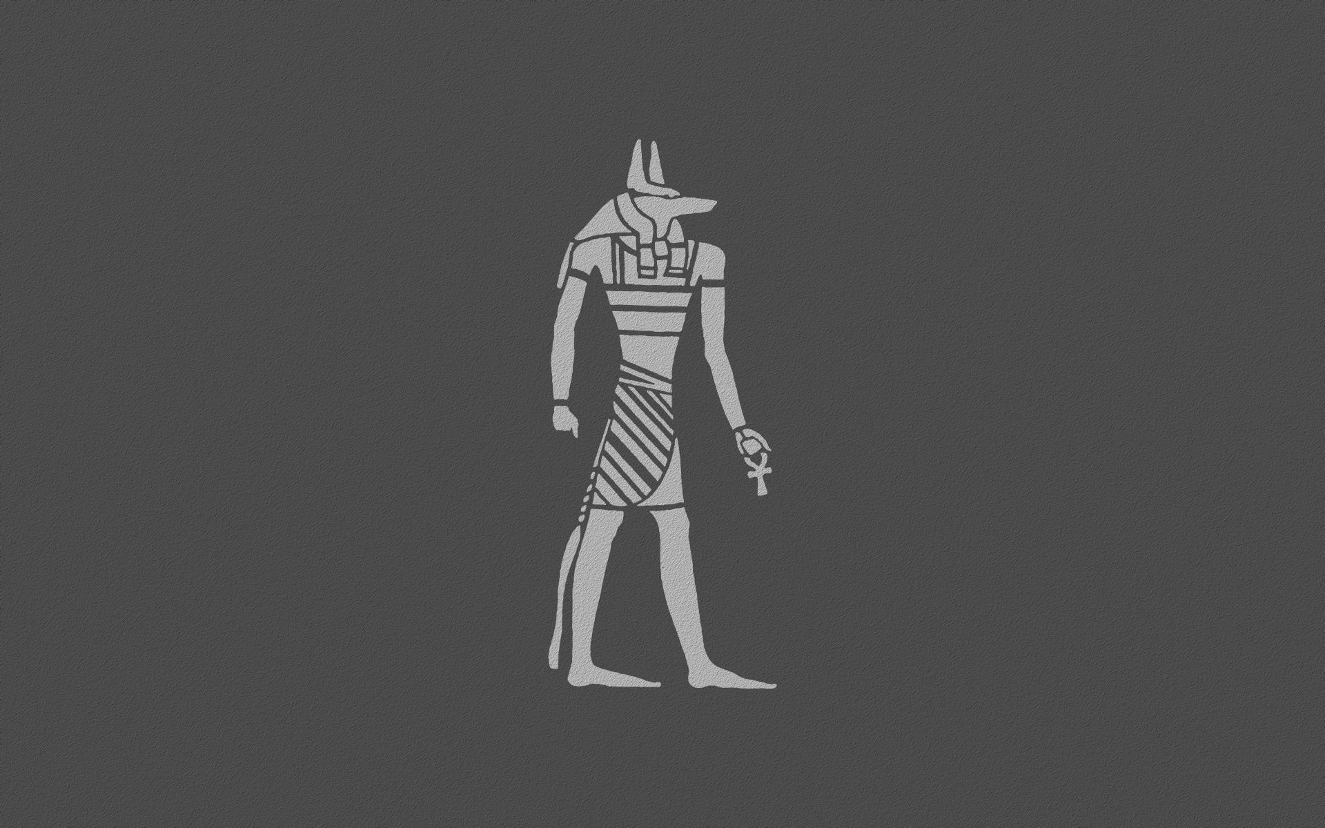 minimalism egypt character texture easy the dark background