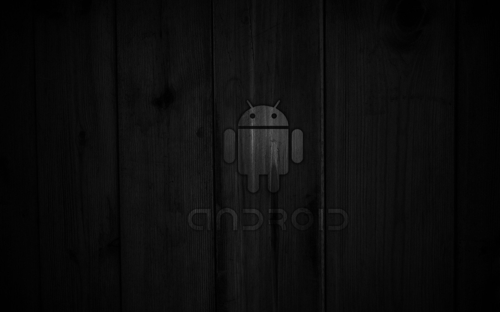 minimalisme os android google robot simplicité inscription gris contraste noir et blanc