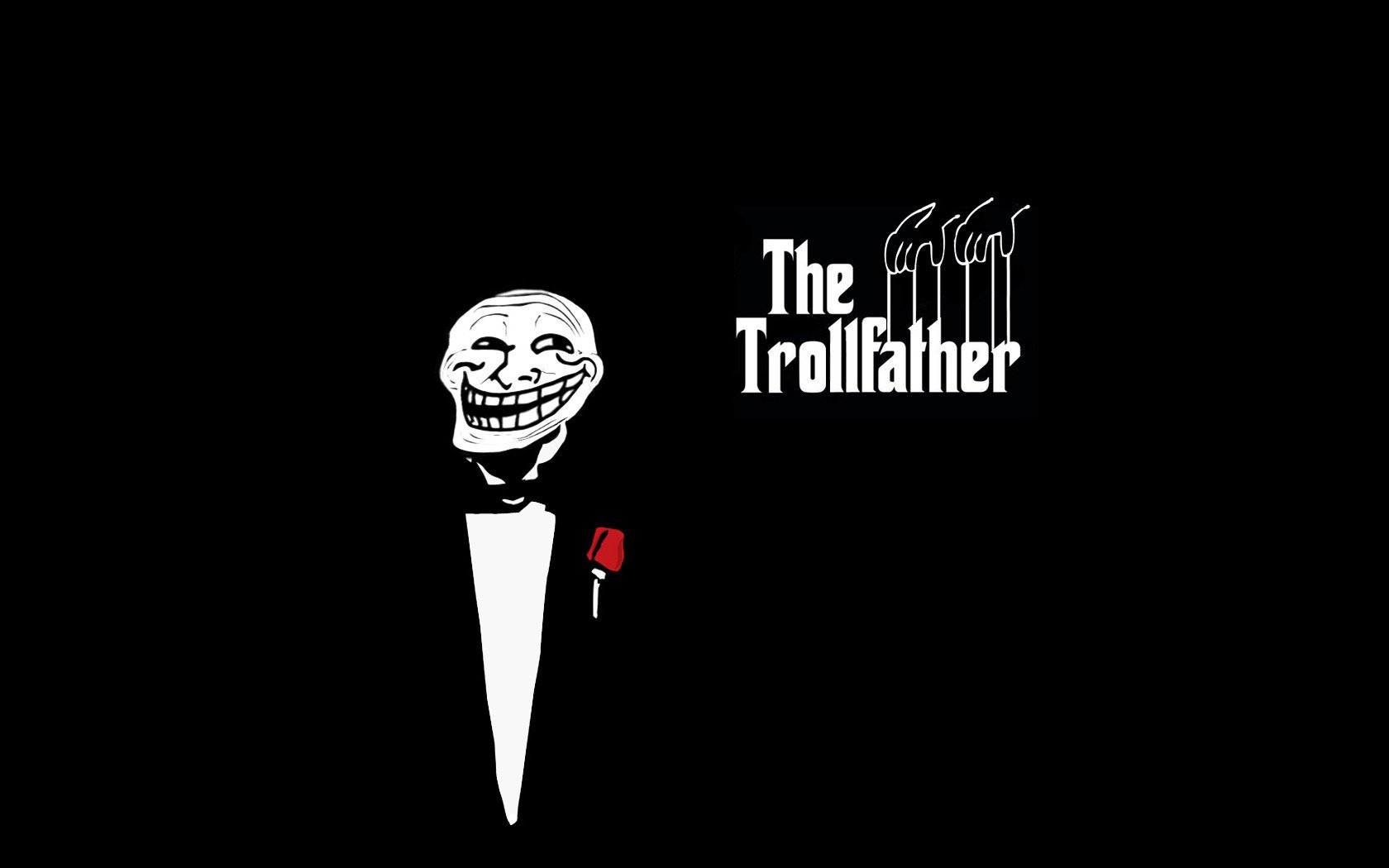 trololo coolface verdammtes gesicht potrollte trololo gesicht gesicht minimalismus godfather troll gesicht lächeln einfachheit stil zeichnungen anime