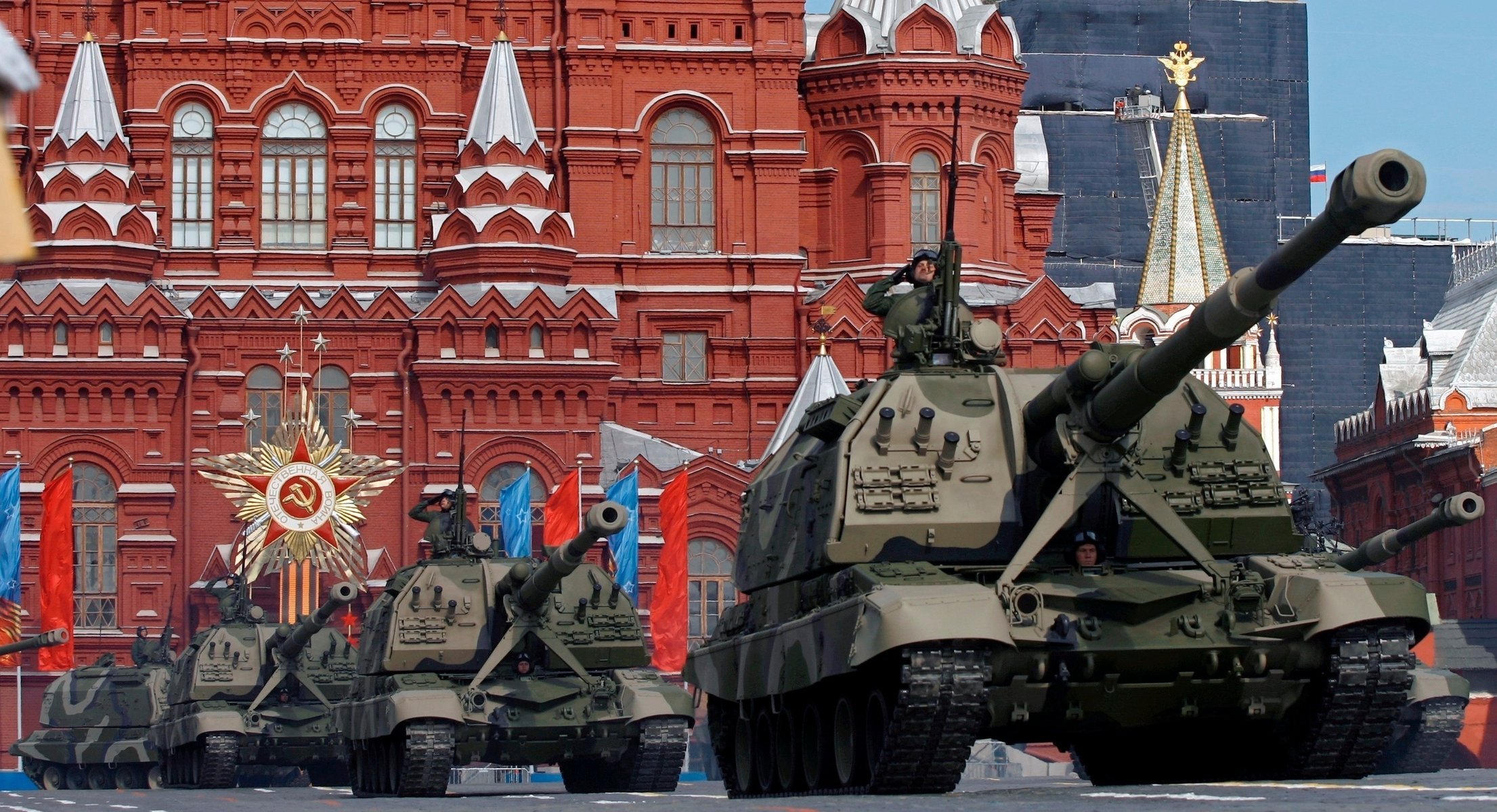 парад техника строй площадь москва танки военная техника россия столица кремль дуло победа 9 мая орден