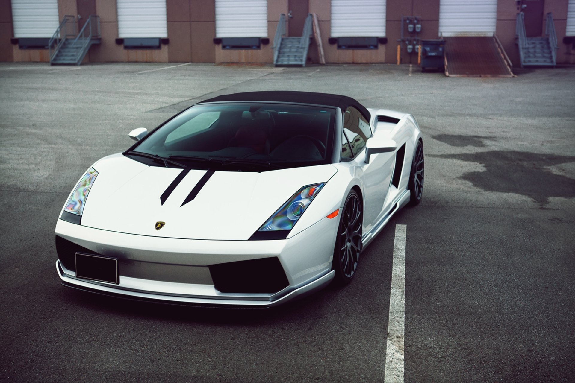 lamborghini gallardo хаманн 2007 sr auto group spyder вдохновителя белая металлик