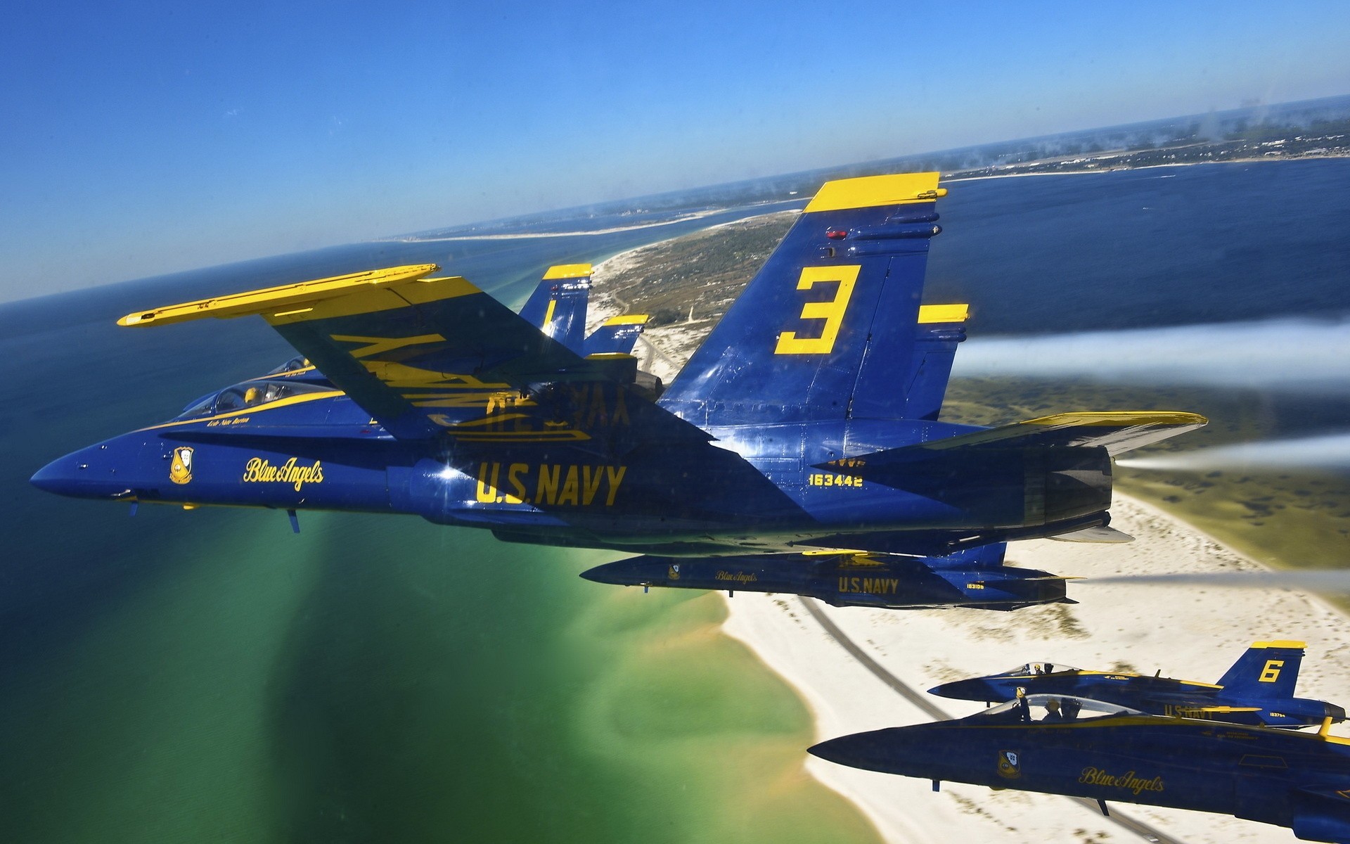 blue angels fly