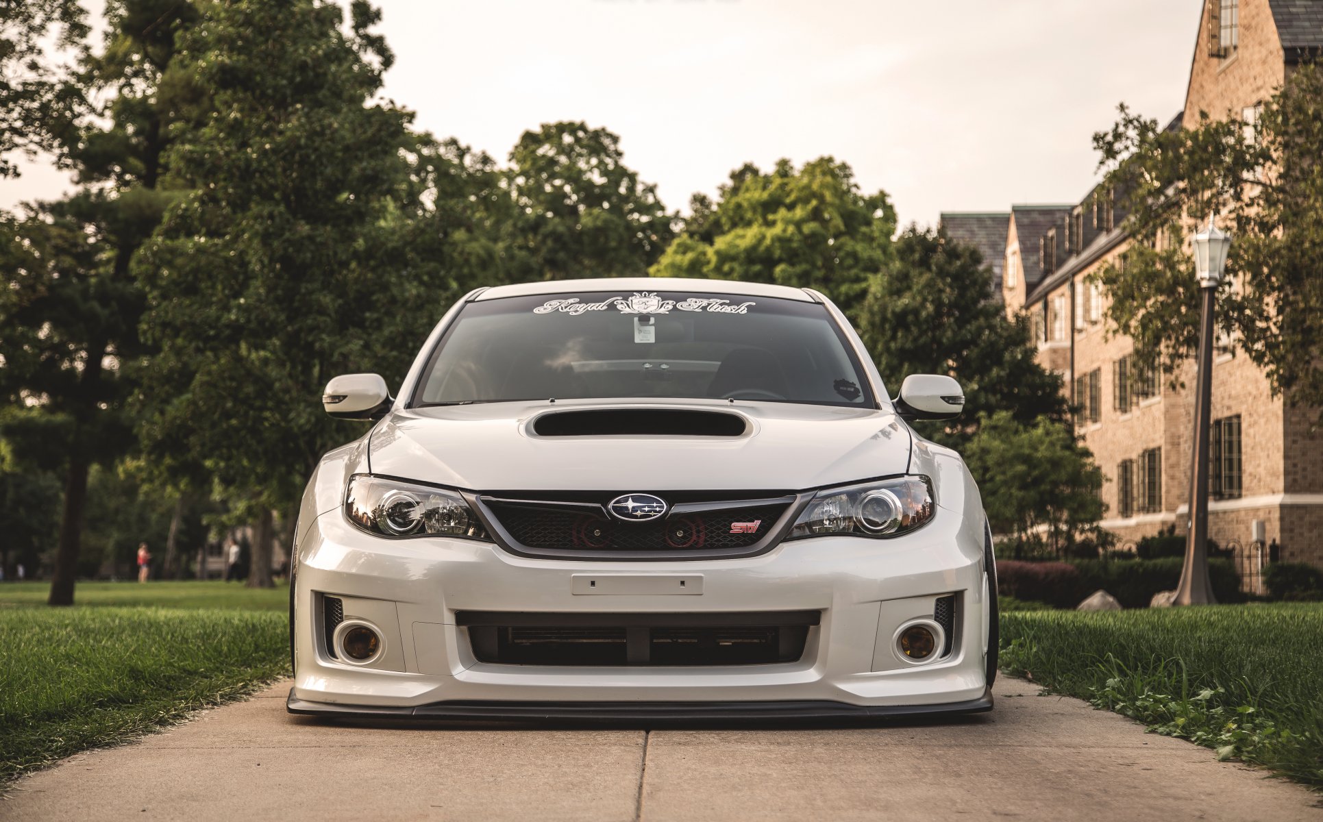 ubaru impreza wrx sti posizione bellyscrapers basso jdm rotiform