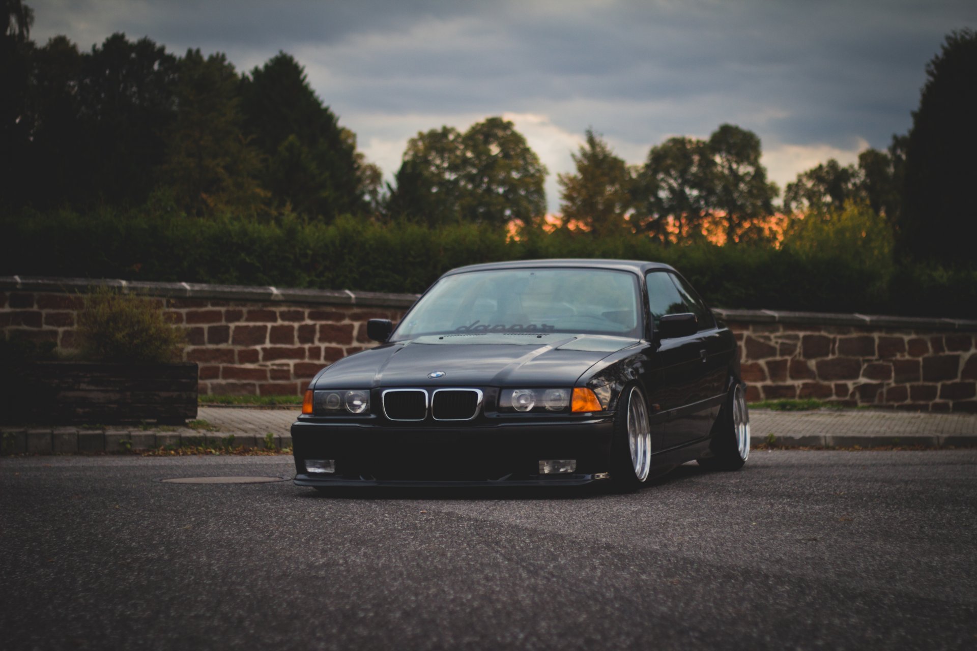 bmw m3 e36 3er oldschool straße position bmw