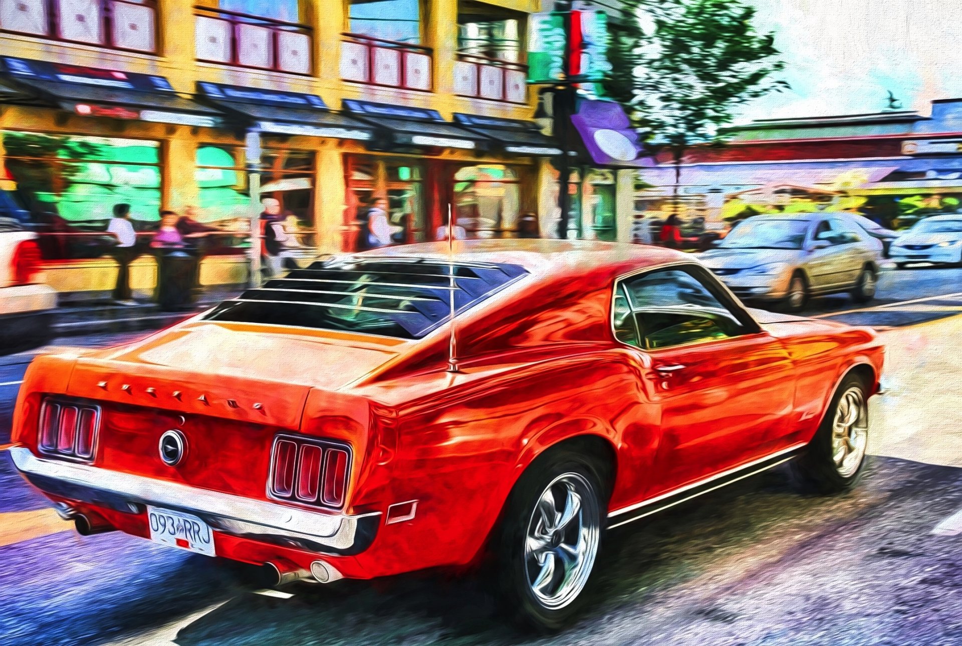 ford mustang coche del músculo coche del músculo