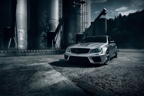 Plata mercedes-benz C63 amg T-modell