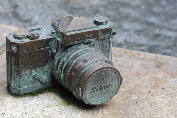 Old retro camera nicon