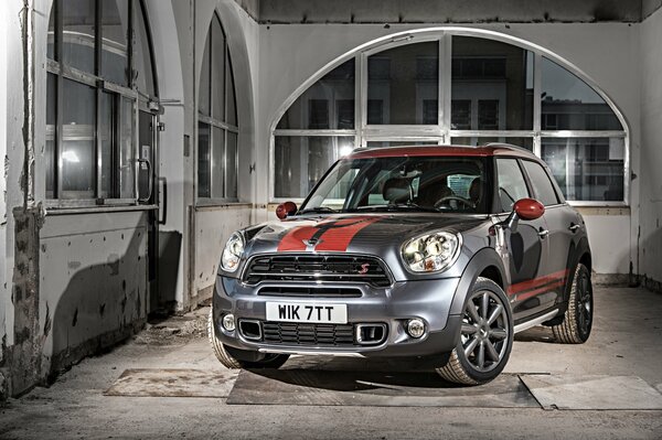 Mini Cooper r60 2015 negro con rojo