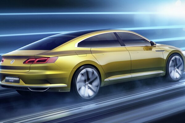 Volkswagen sport szalona prędkość