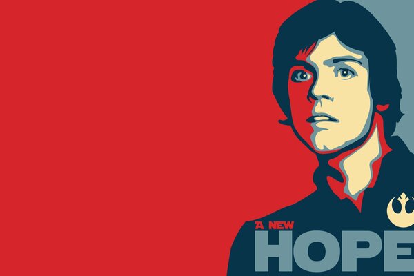 Luke Skywalker s New Hope Poster