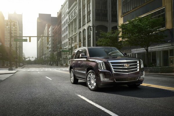 SUV cadillac escalade coche para la ciudad