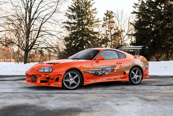 Toyota 2001 Supra Fast & Furious postbruciatore