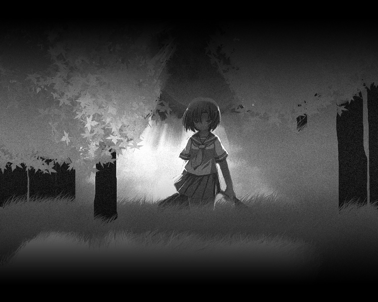 monochrome forest higurashi no naku koro ni ryuuguu rena