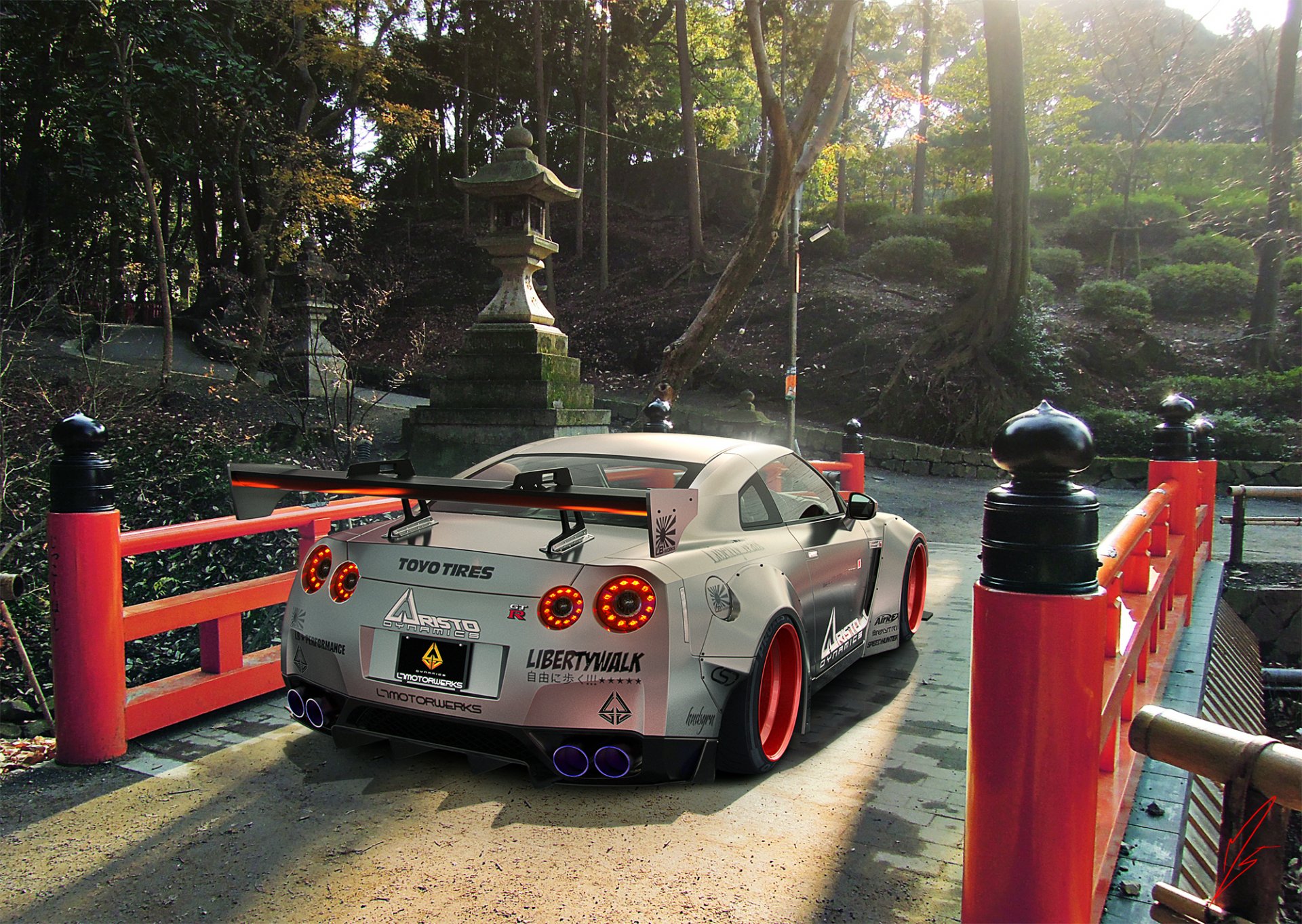 nissan gtr r35 libertad paseo plata trasero japón deporte coche