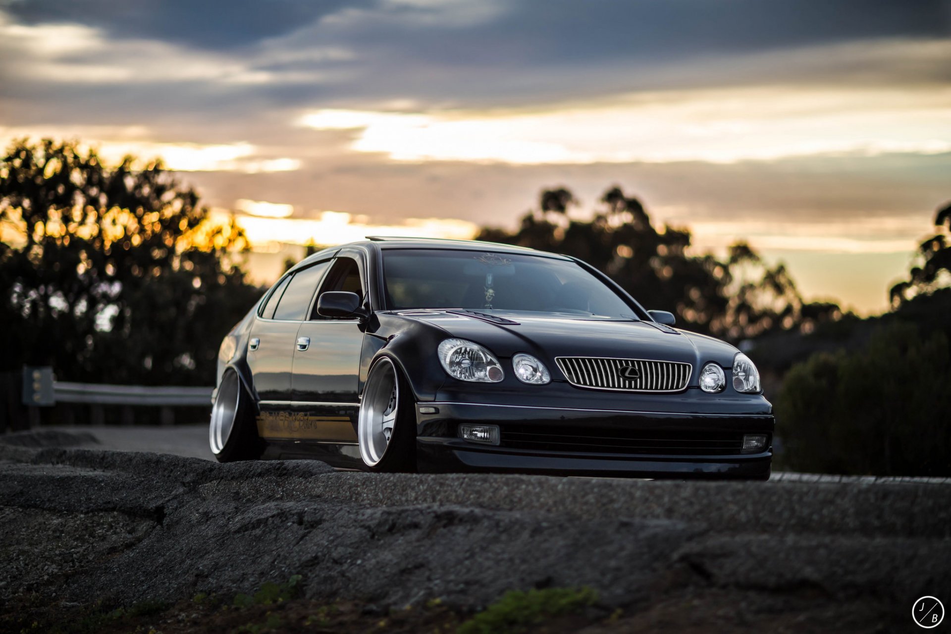 lexus gs coche tuning posición