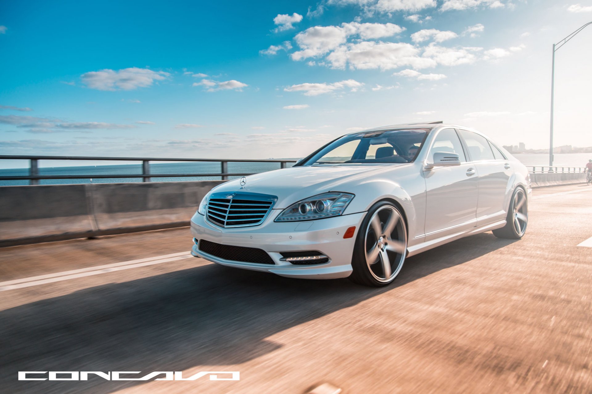 concavo wheels auto car mercedes benz s550 optic