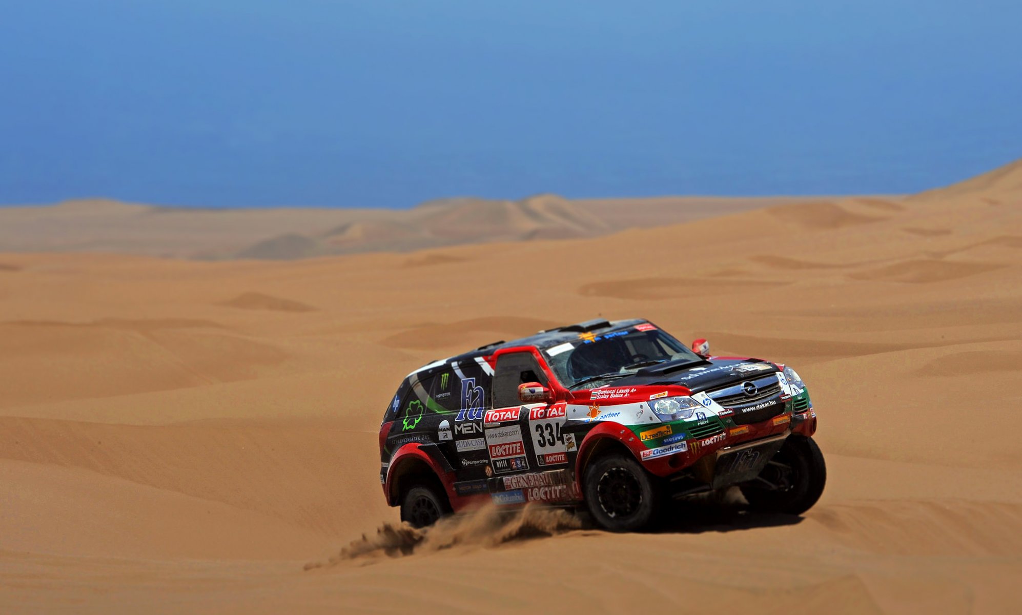 opel dakar rally gara deserto auto sport opel auto suv sabbia