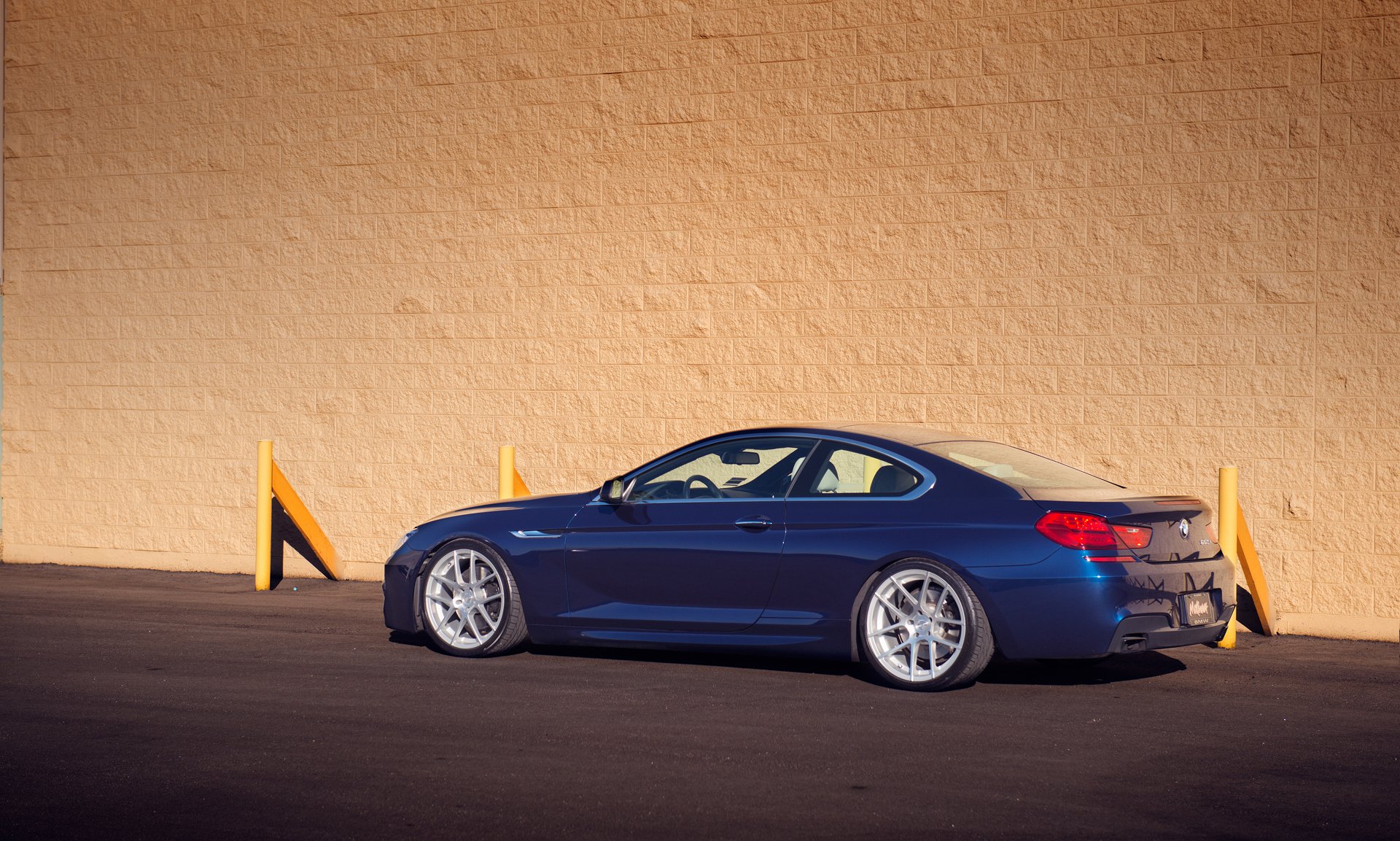 bmw m6 650i blau tuning coupé