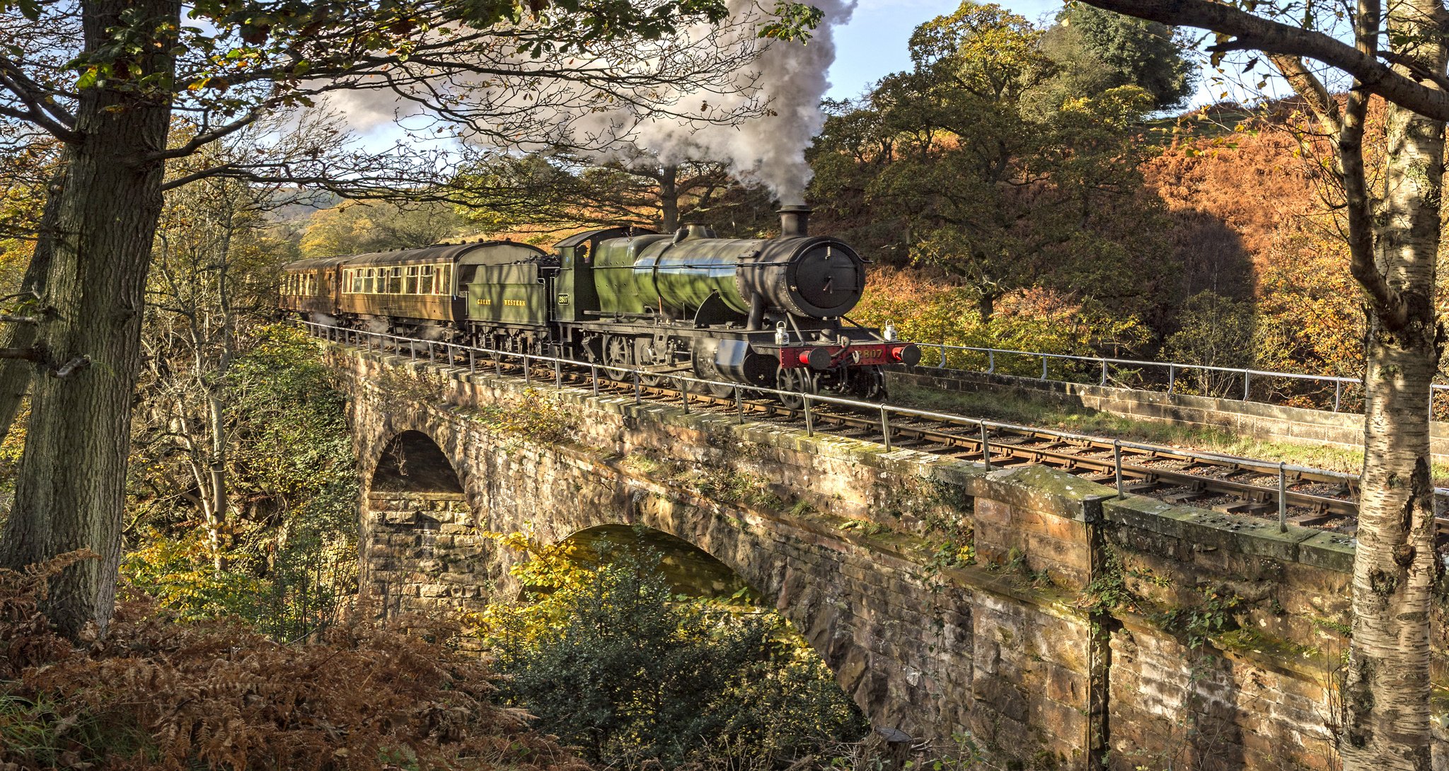 team engine bridge nature