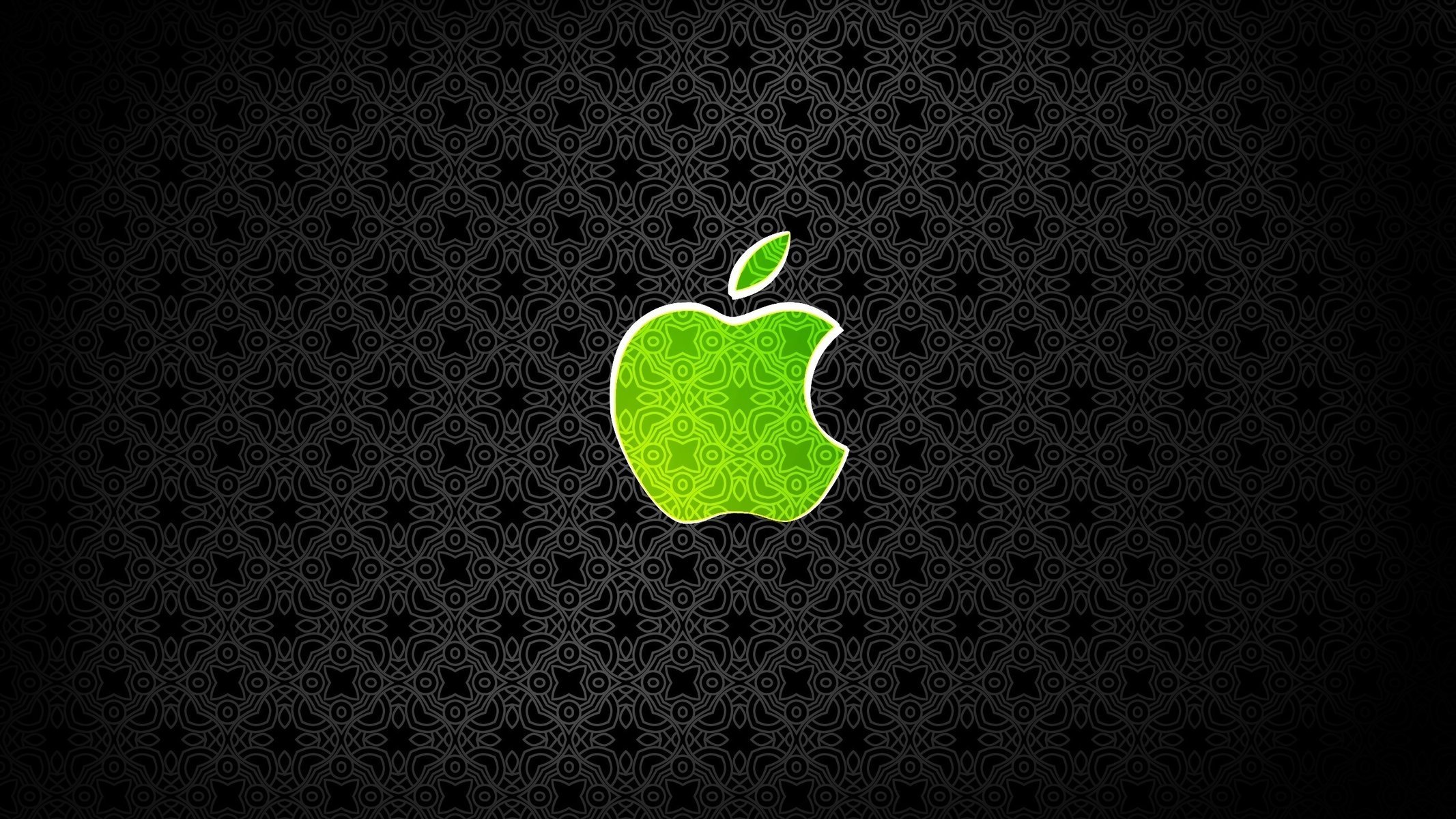 apple vert apple pomme coeur emblèmes logos