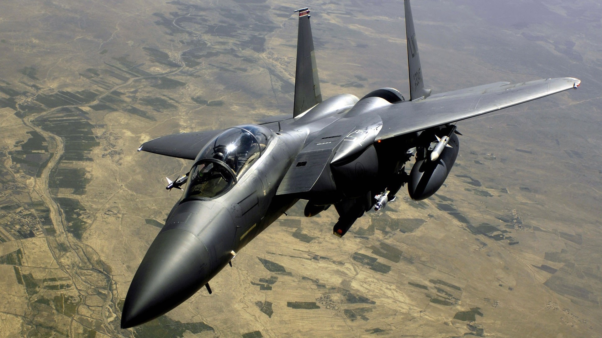 avion f-15e militaire