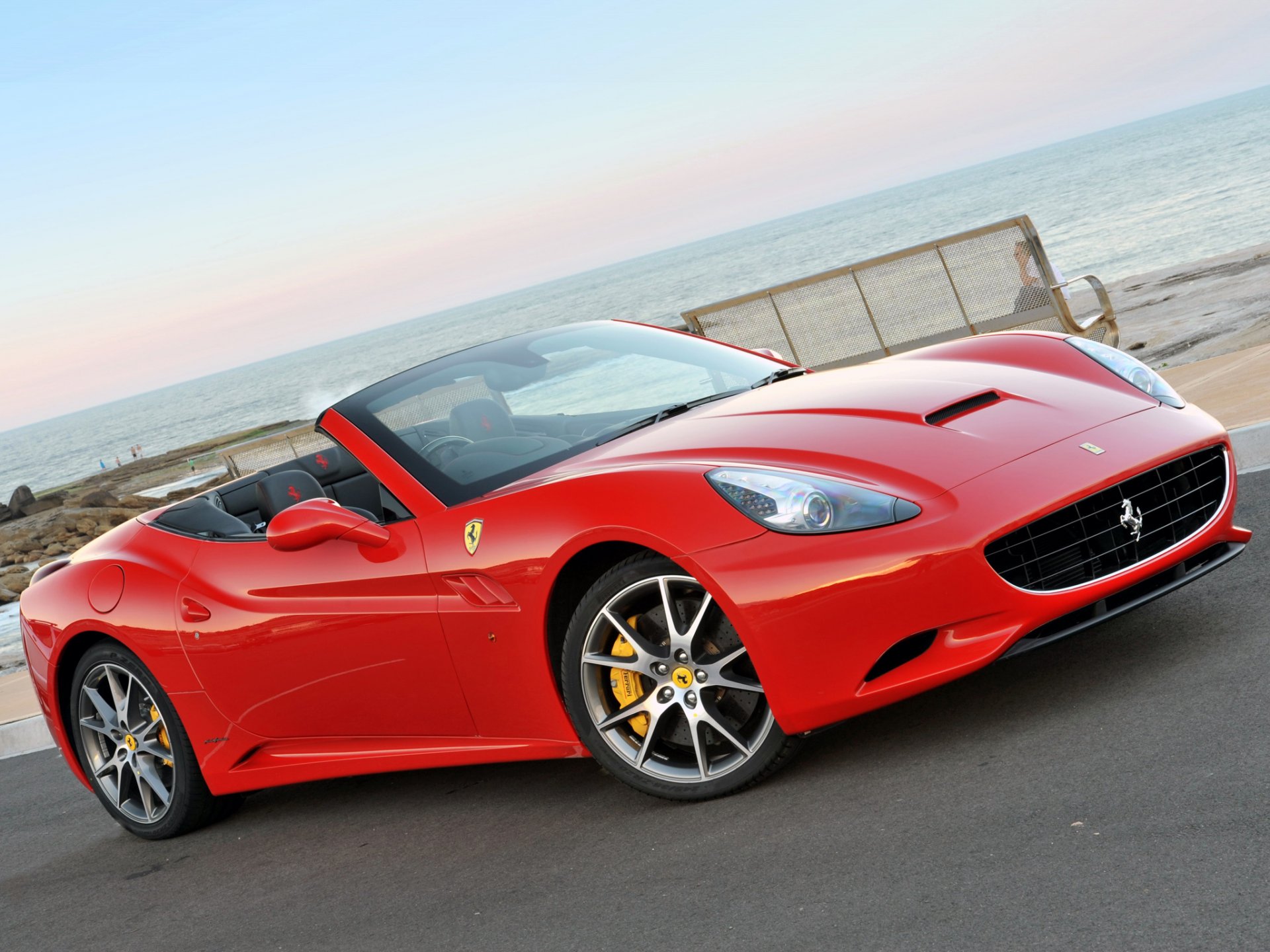 ferrari california coche hermoso ferrari rojo