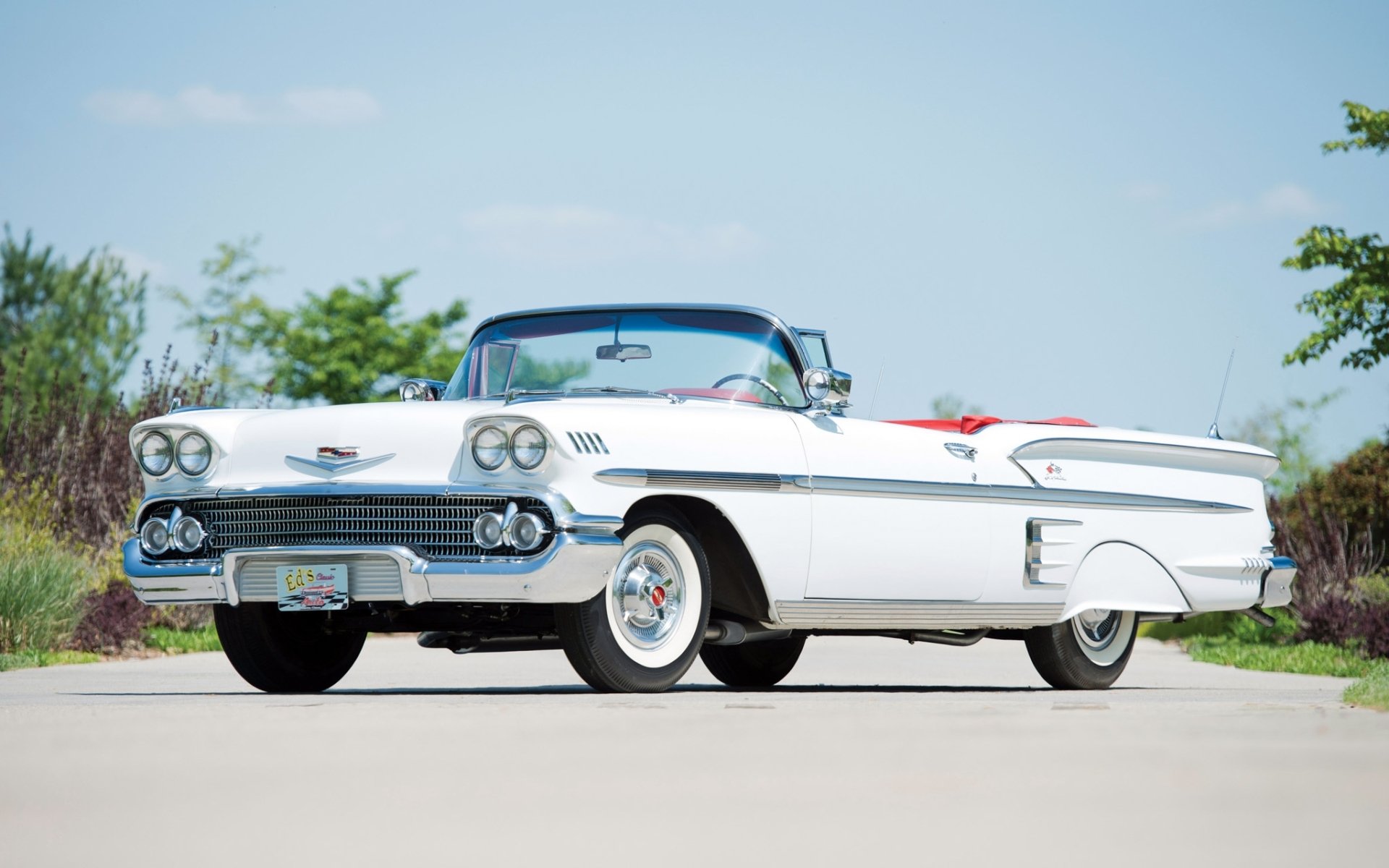 chevrolet bel air impala convertible 1958 chevrolet frente