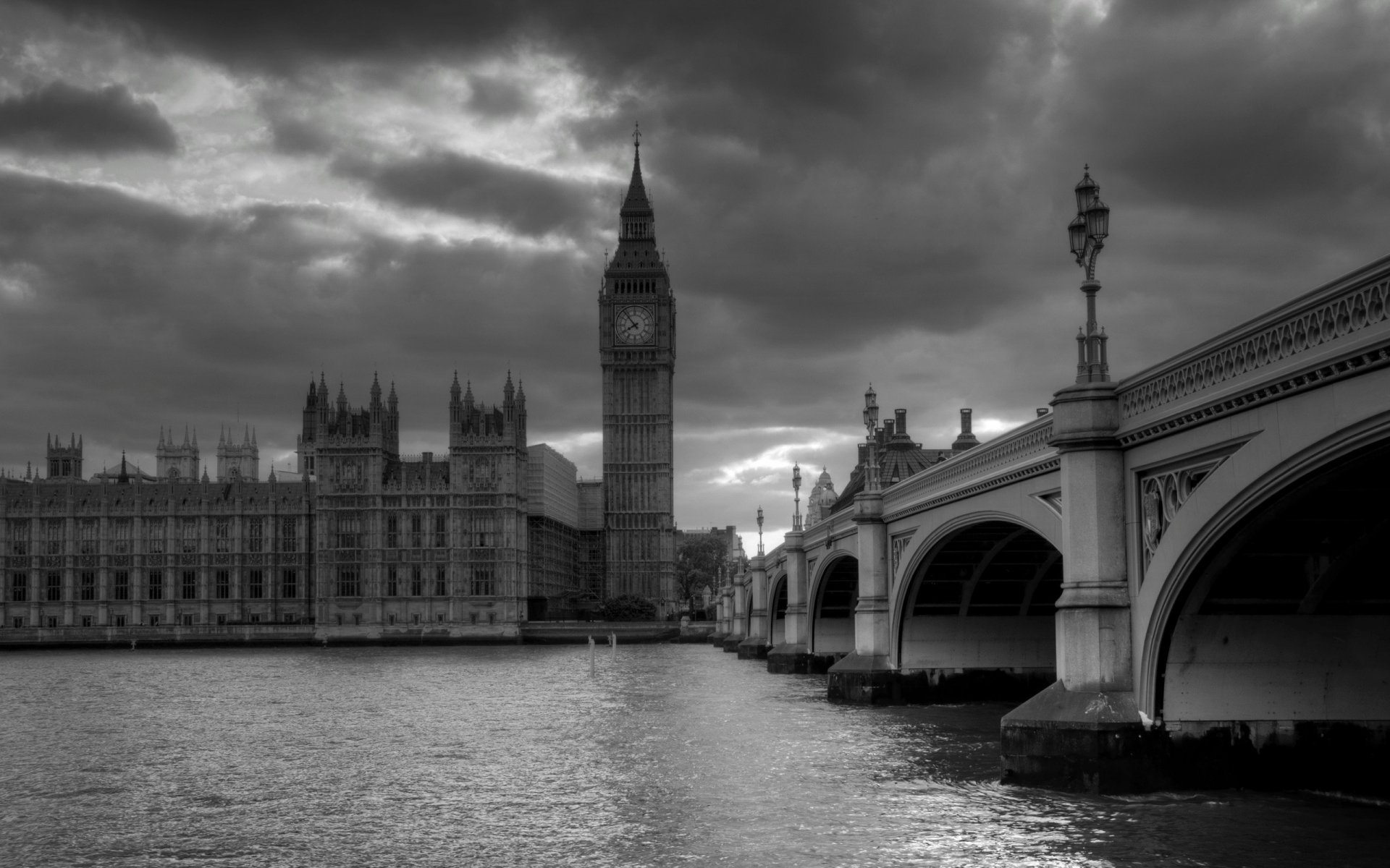 big ben brücke london städte brücken nachthimmel wasser flüsse