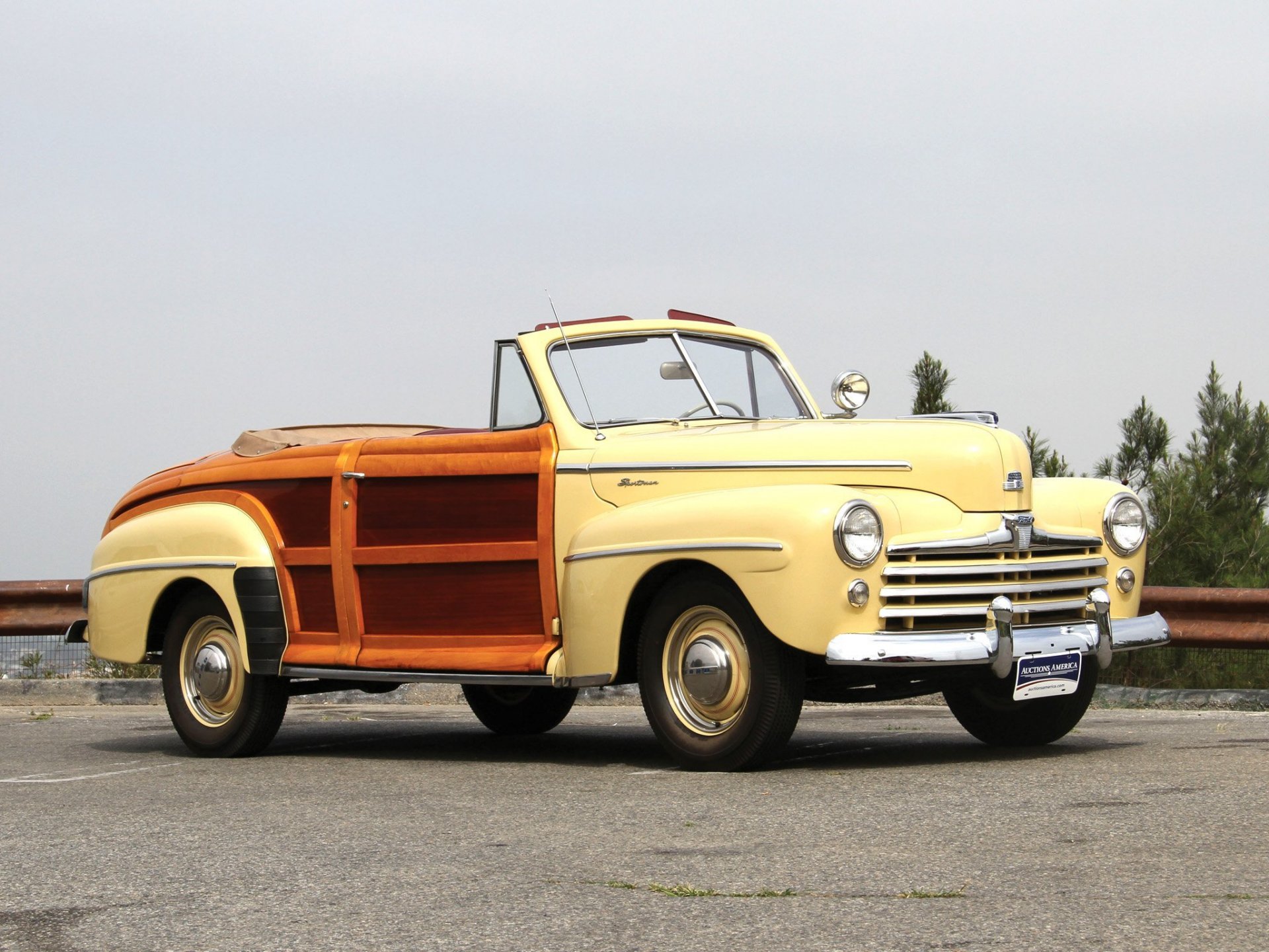 car 1948 ford super deluxe sportsman convertible classic cars classic