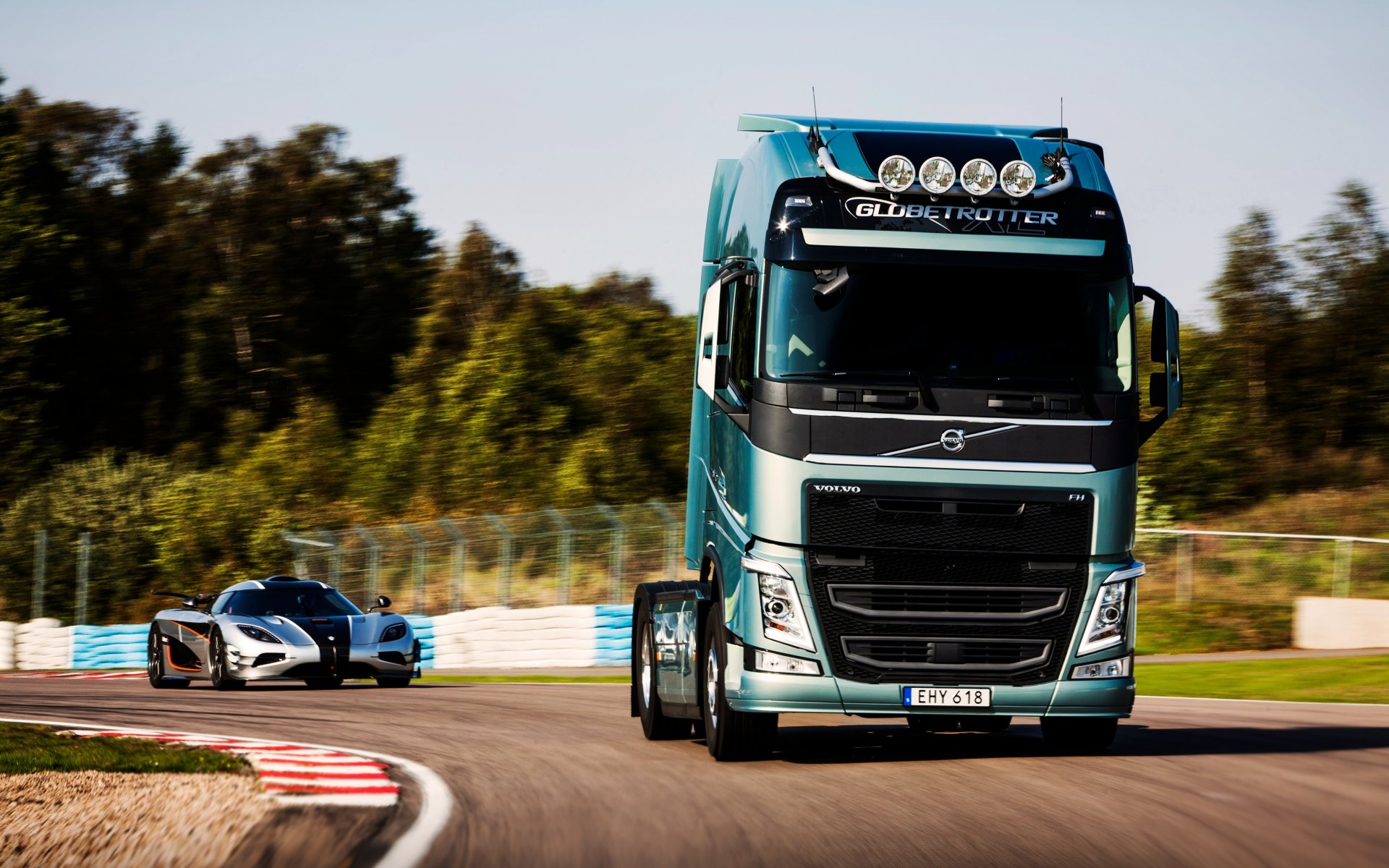 volvo volvo fh koenigsegg eins : 1