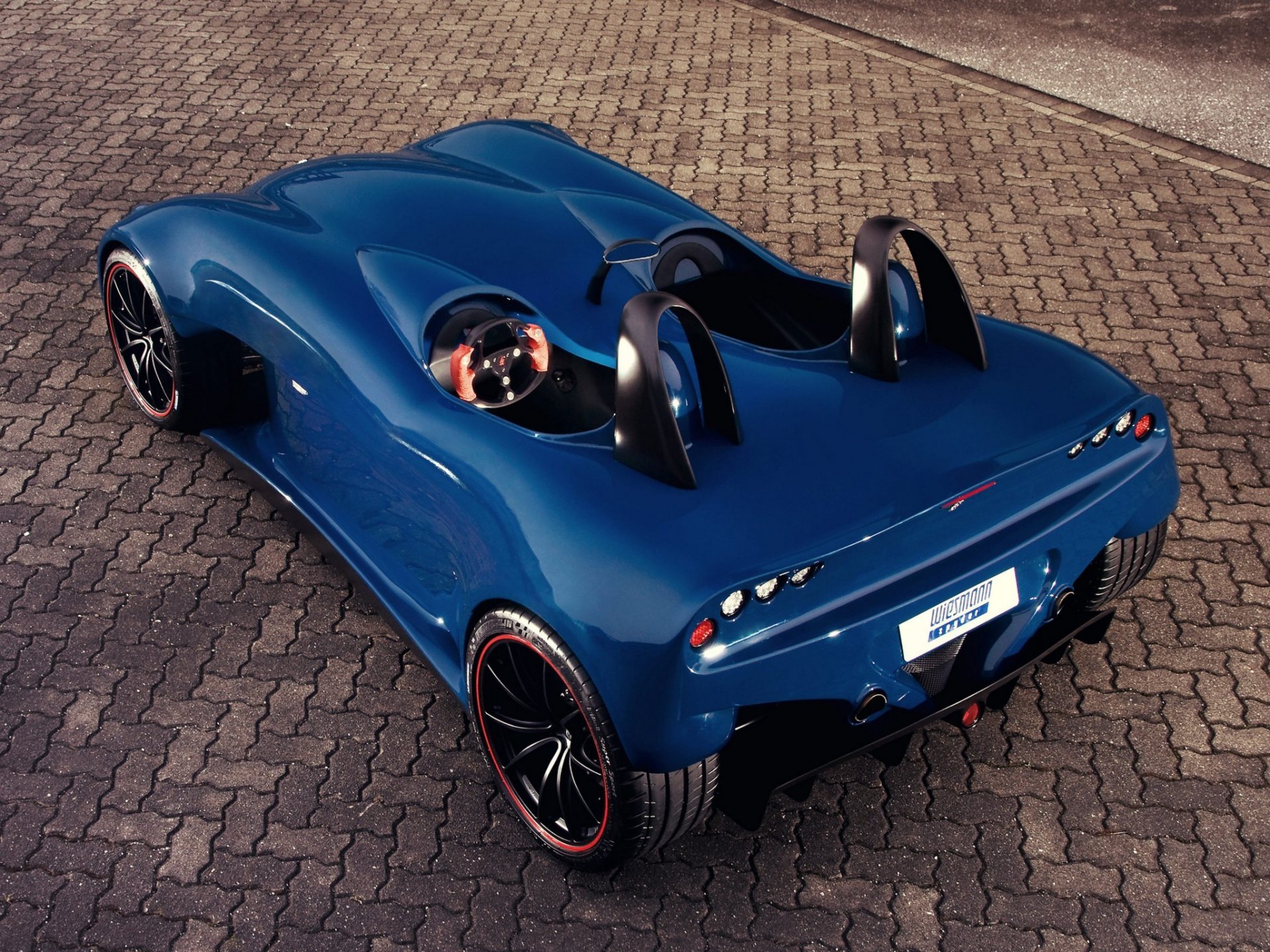 wiesmann spyder konzept rückseite auto konzept