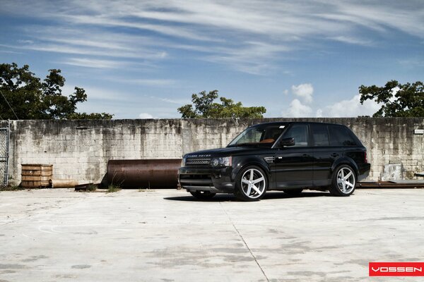 SUV interesante foto. range rover hermosa foto