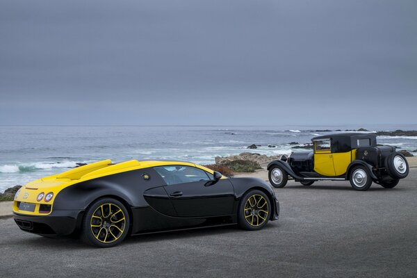 Der Bugatti veyron und der grand sport vitesse sind ein Zeichen von Luxus