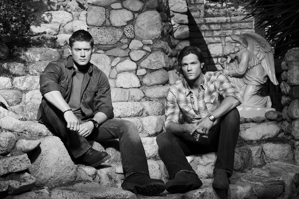 Acteurs de la série Supernatural-Jensen Ackles et Jared Padalecki