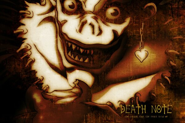 Das Notizbuch des Todes. death note. Damon