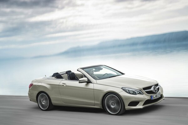 Mercedes convertible is on the move every day