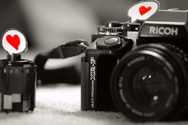 Sprzęt fotograficzny potrafi uchwycić chwile miłości