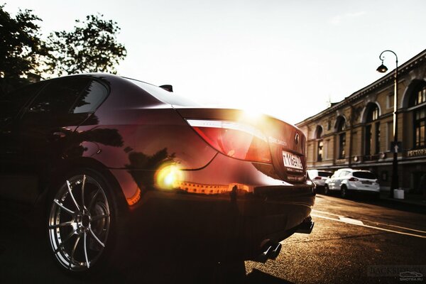 BMW e60 car desktop wallpaper