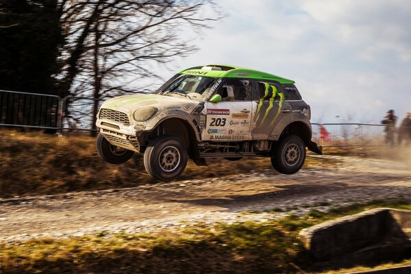 Dakar 2014. mini Cooper. X-raid