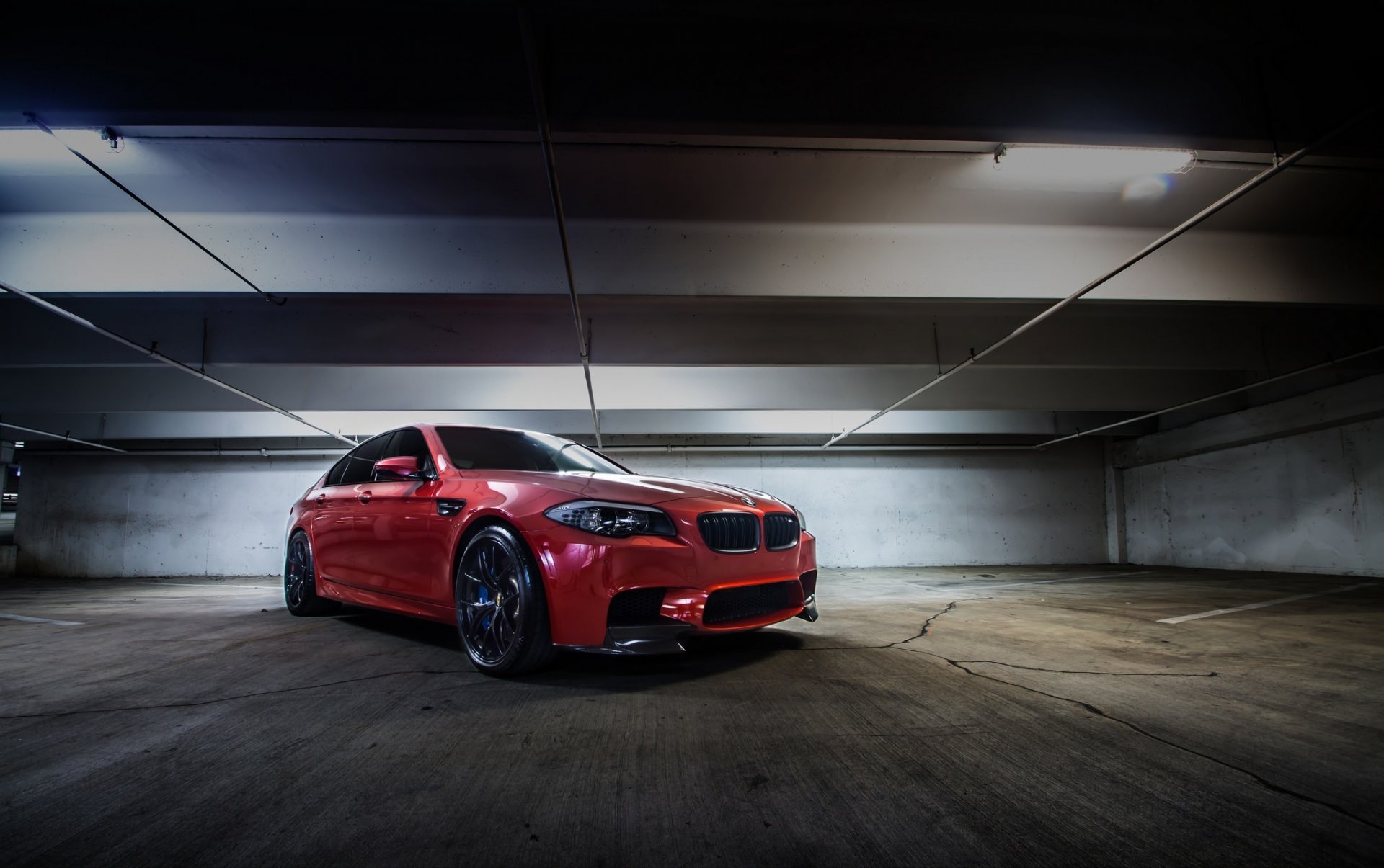 bmw m5 f10 sahir orange bmw orange front view parking