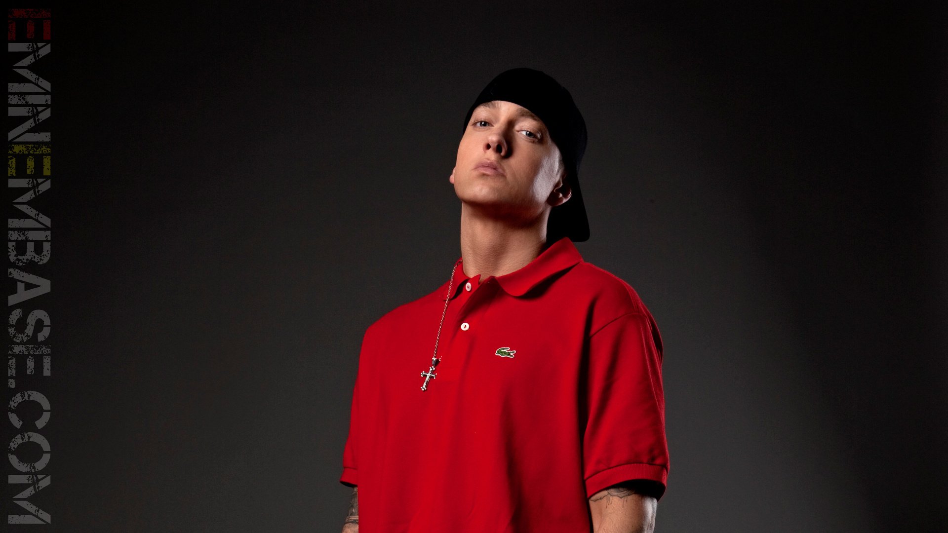 eminem red hip hop men look