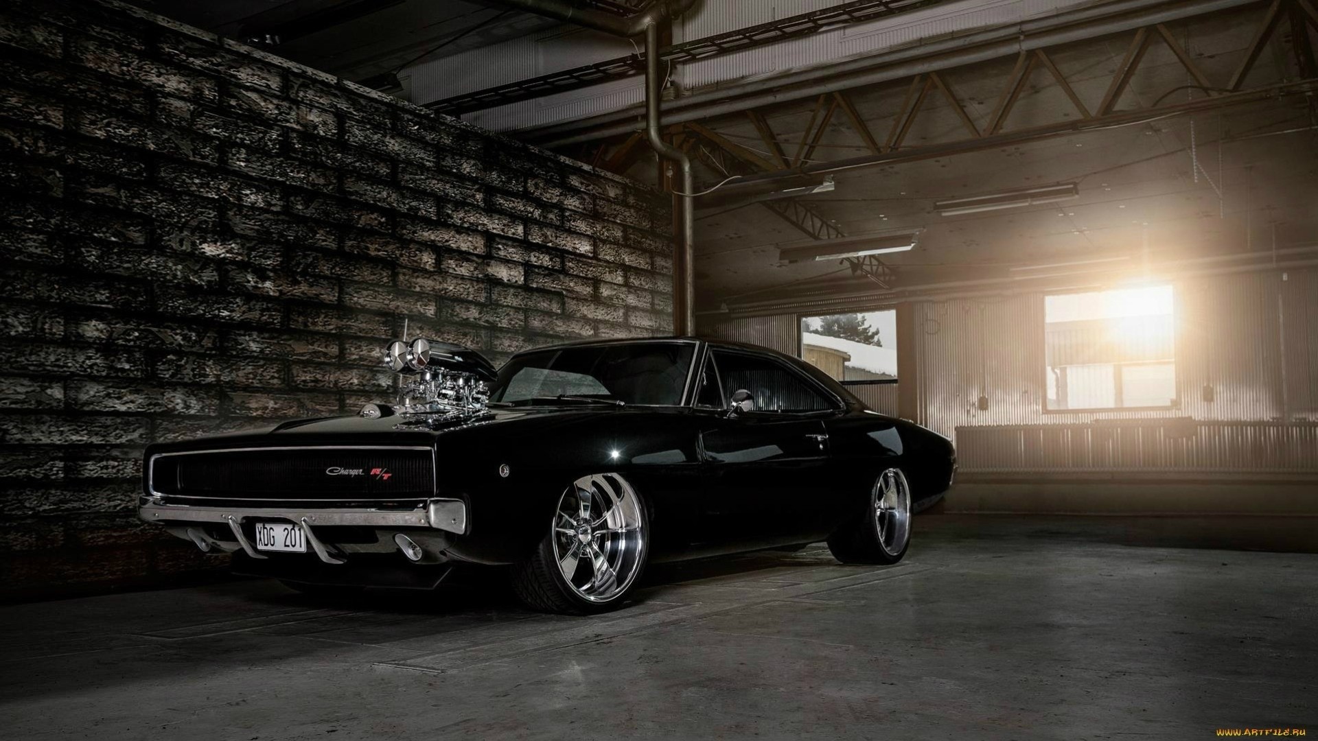 mopar negro clásico