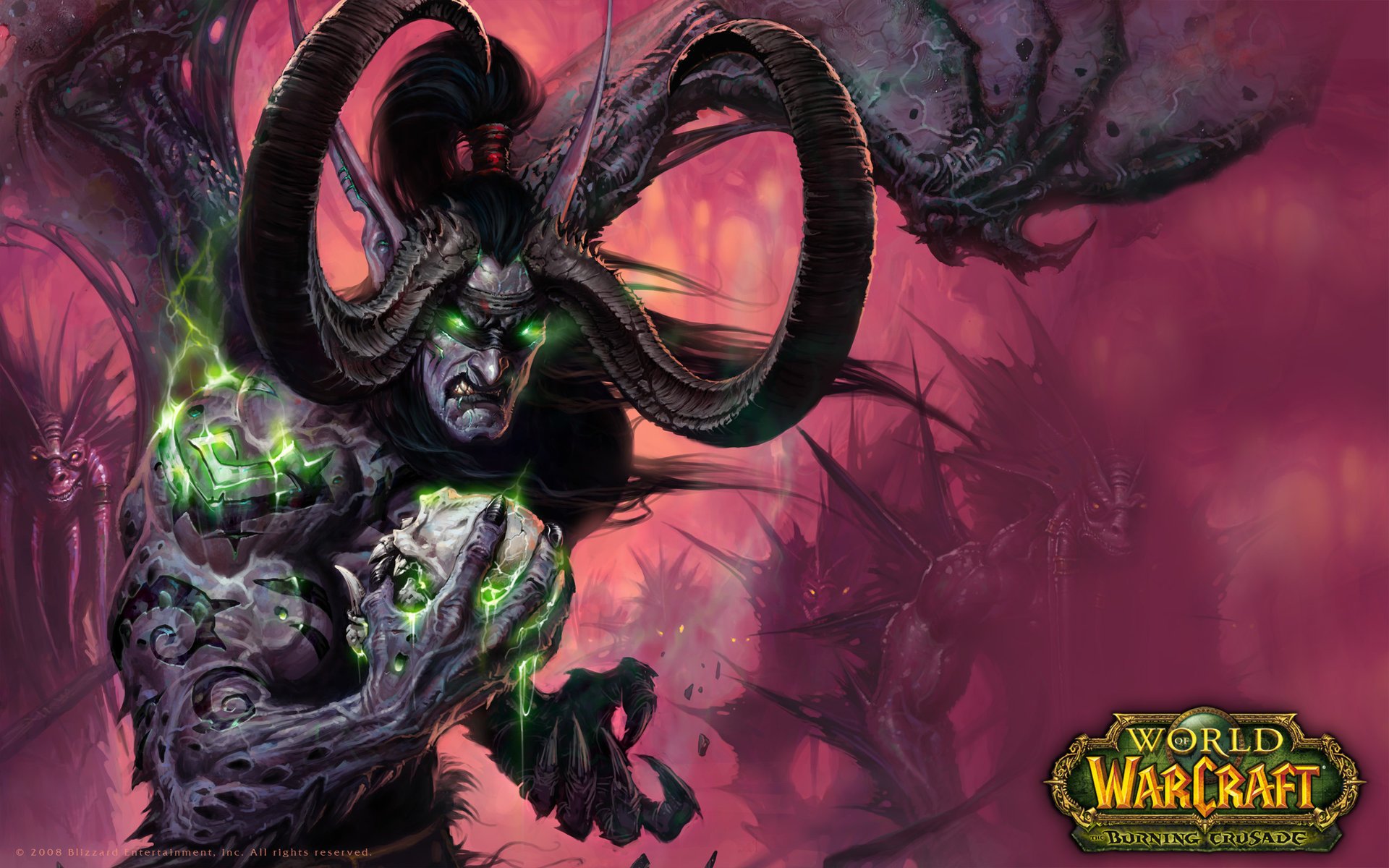 ilidan world of warcraft schädel wow hintergrund bilder anime monster